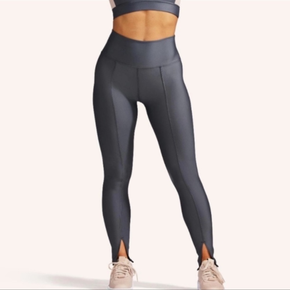 NWT peloton front slit leggings